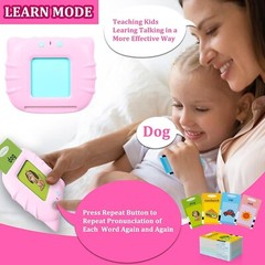 Interactive Learning Toy Pack: 224 Flash Cards for Speech & Vocabulary Growth