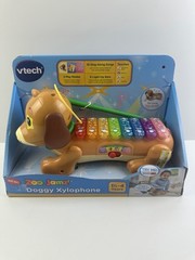 VTech Zoo Jamz Doggy Xylophone with Accessories For Kids 1.5-4 Years Open Box