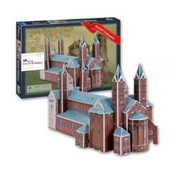 Speyer Cathedral 3D Paper Puzzle DIY Toy Germany Church birthday gift