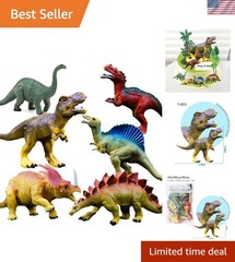 Durable 6-Inch Dinosaur Action Figures – Perfect Gift for Creative Kids