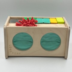 Lovevery Montessori Sensory Box Analyst Play Kit 46-48 Months Wooden Toy Set