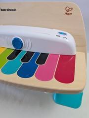 BABY EINSTEIN Hape Magic Touch WOOD Piano TOY Toddlers Kids No Cards