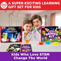 Ultimate Learning Gift Set | My First Science & Little Genius Kits | STEM Toys f