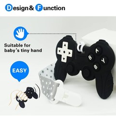 Cool Remote Game Control Teething Toy for Babies 0-6 6-12 ,Game Controller Te…