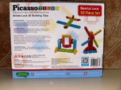 Picasso Tiles 112 Piece Hedgehog Blocks STEM Building Tiles Set 112 Pc. NEW Box