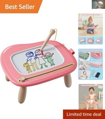 Fun and Safe Magnetic Doodle Board for 1-3 Olds – Color Recognition Play