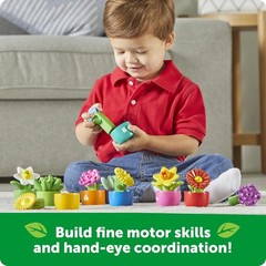 Learning Resources Shape & Color Garden, Toddler Outdoor Toys, Sensory Toys, Kid