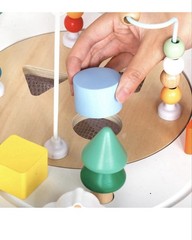 Montessori Wooden Activity Table for Toddlers 12 Months+ – New