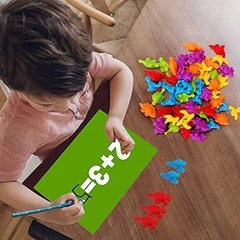 Counting Dinosaurs Montessori Toys for 3 4 5 Years Old Boys Girls Toddler Man…