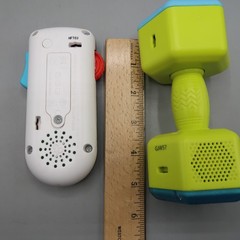 Fisher-Price Laugh ‘n Learn Countin’ Reps Dumbbell Remote 6-36 months Toy Lot