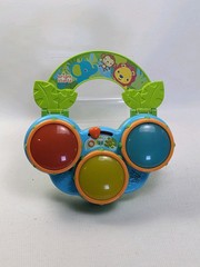 Bright Starts Safari Beats Musical Drums interactive Developmental Baby Toy