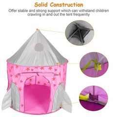 Kids Play Tent w/ Big Ball Pit for Babies, Play Tunnel for Toddlers &Pop Up Tent