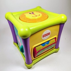 Fisher-Price Animal Activity Cube Toy Exploration Fun Ages 6-36 Months