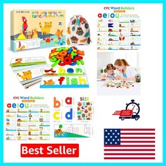 Springflower See & Spell Matching Letter Set – Fun Learning for Kids 3-6