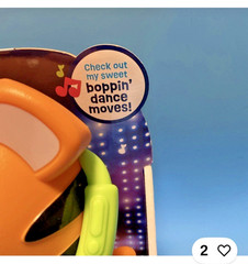 Fisher-Price Link Squad Bop & Groove Tiger Baby Learning Toy with Music & Lights