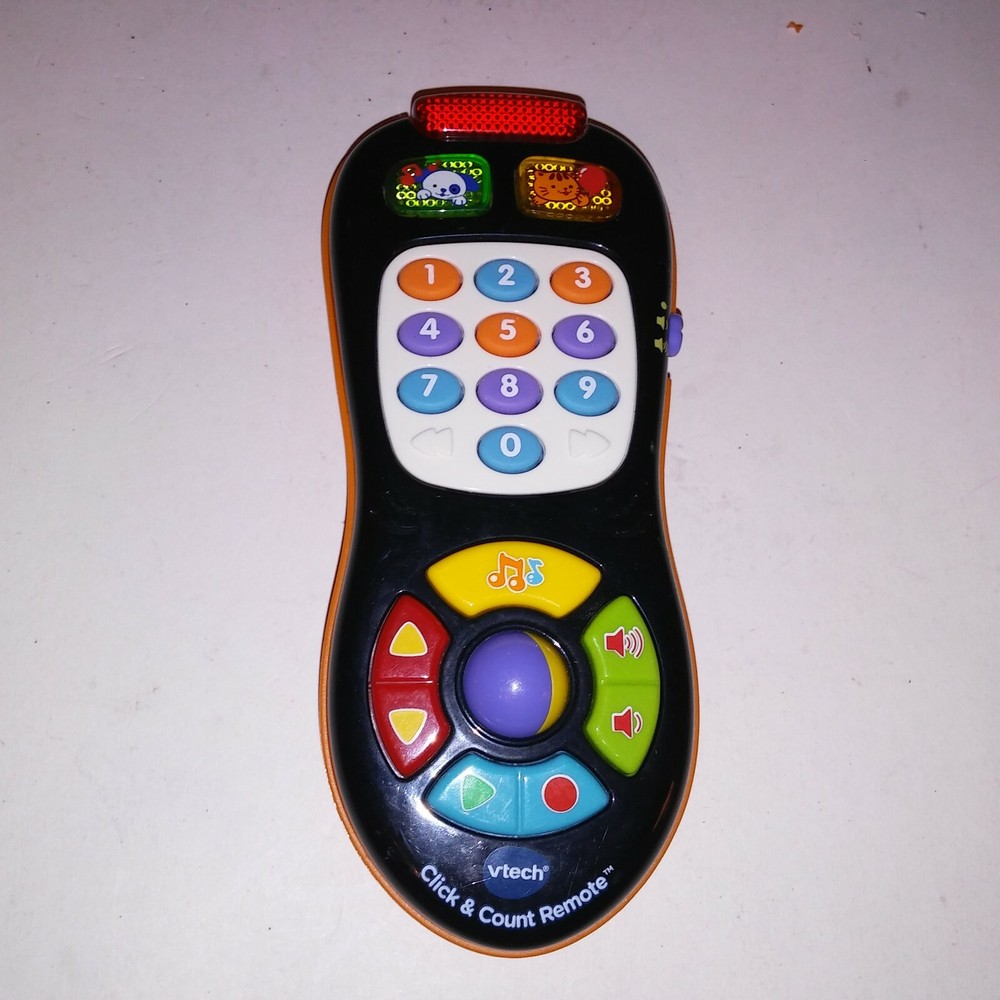 VTech Count & Click Remote Kids Toys Lights Sounds Baby Toddler Educational