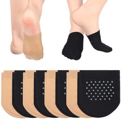8 Pairs Toes Sock for Backless Mules Polyester Mule Socks Well-Made Toe Toppe…