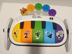 Baby Einstein Kickin Tunes Activity Mat Tummy Time Piano With Legs Stand- WORKS