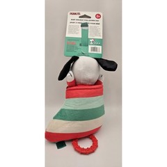 Peanuts Snoopy Baby Holiday Toy Bundle Pull Down Toy & On-The-Go Mirror New
