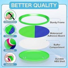 Outdoor Toys for Kids Ages 4-8 – Outdoor Game for 3-4, Paddles, Balls