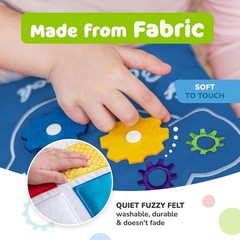 Busy Book for Toddlers 1-3 – Airplane Toys My Quiet Book Montessori Toys