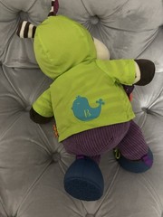 Giggly Zipper Zebb by B Toys Plush Toy