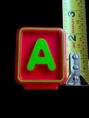 YOU PICK Vtech Replacement Letter Blocks Sit To Stand Alphabet Train 2-Sided