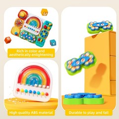 Busy Board 3.0 Detachable & Assemblable Educational Sensory Toy for Toddlers …