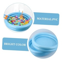 2 Sets Inflatable Baby Pool Small Round Boys and Girls Swimming Pool for