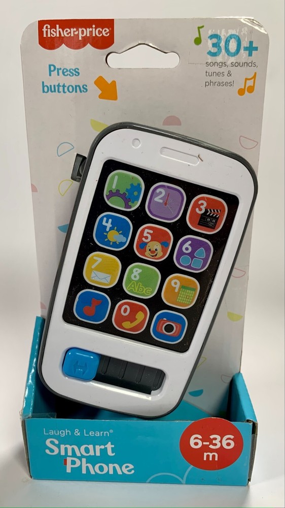 Fisher Price Laugh & Learn Smart Phone Musical Toy Game Baby Toddler 6-36M