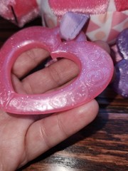 Bright Starts Sparkle & Shine Unicorn Rattle Teether On-the-GO Toy NWT