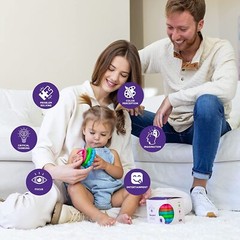 Silicone Stacking Toy – Premium Stacking Teethers- Interactive and Fun for Baby