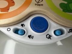 Baby Einstein Magic Touch Drums Wooden Drum Musical Toy, Ages 6 Months and Up