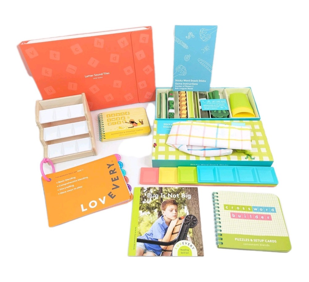 Lovevery Learning Toys The Companion Comprehensive Blending 2 Kit Incomplete