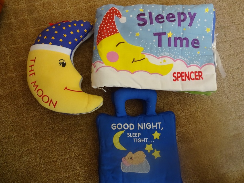 LOT#2 SOFT/CLOTH EDUCATIONAL/INTERACTIVE BOOKS FOR BABY (2 OR 3 EA)-YOU CHOOSE