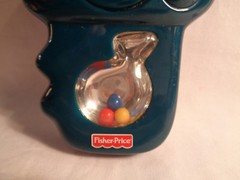 Fisher Price 2002 Plastic Rattle Baby Key Toy – As Is