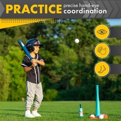 Toddler Baseball Set with Manual Operation Safe Non Toxic Materials for Kids
