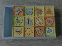 Parents Magazine Play + Learn Puzzle Block Critters Educational Toy 2001 EUC