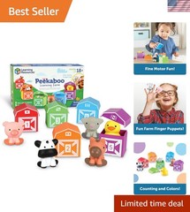 Engaging Peekaboo Learning Farm – Fine Motor Skills & Animal Play for Toddlers