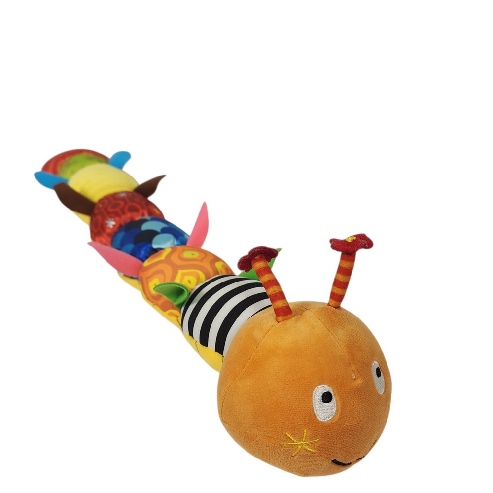 Plush Caterpillar Educational Toy Soft Stuffed Animal for Kids Baby