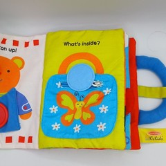 Melissa & Doug K’s Kids My First Activity Book Soft Baby Toy 8 Page