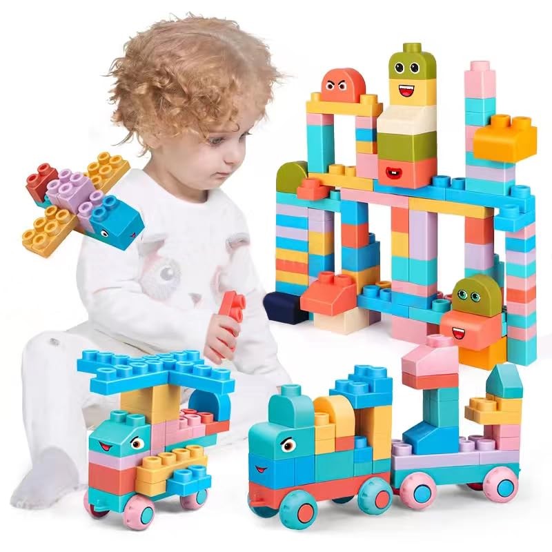 Soft Block Sets for Toddler Aged 2 3 4 5 6 Years Old.Preschool Toy for Early …