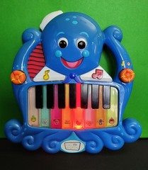 Vintage BABY EINSTEIN Learning Sounds Piano Octopus Keyboard