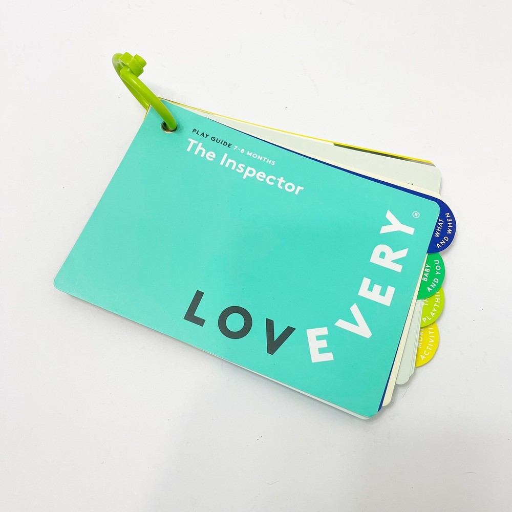 Lovevery The Inspector Play Guide 7-8 Months Montessori Developmental Waldorf