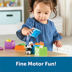Learning Resources Peekaboo Learning Farm – 10 Pieces, Ages 18+ Months Toddler