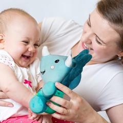 Baby Dinosaur Plush Toy Soft Light Music Infant Baby Shower Gift