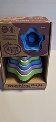 Green Toys My First Stacking Cups Toy Multicolor Baby 6m+ Made USA Recycled