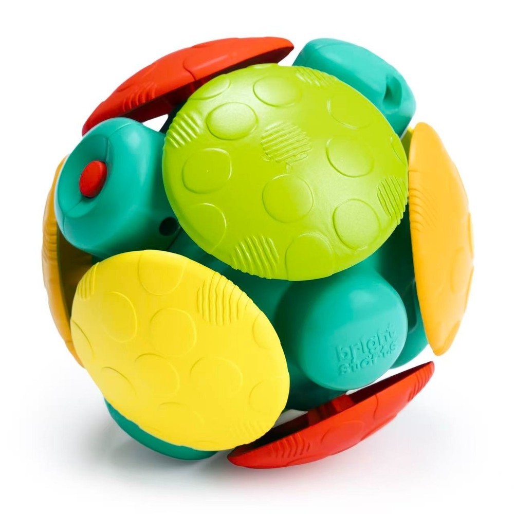 Bright Starts Wobble Bobble Activity Crawl Ball Toy Baby Toddler 3 Months+ Music