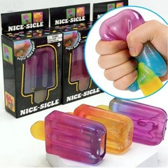 Squishy popsicle blind box Cube Sensory Stress Relief Squishy Cube Anti