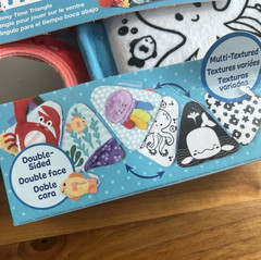 Melissa & Doug Ocean Tummy Time Triangle Baby Toy Infant Developmental NEW